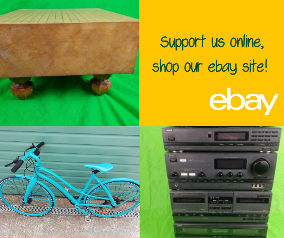 EmmausCambridge's tweet image. Support Emmaus Cambridge from the comfort of your phone! Check our our ebay page for statement furniture, retro tech and more!

Shop here: bit.ly/3tVPWNe