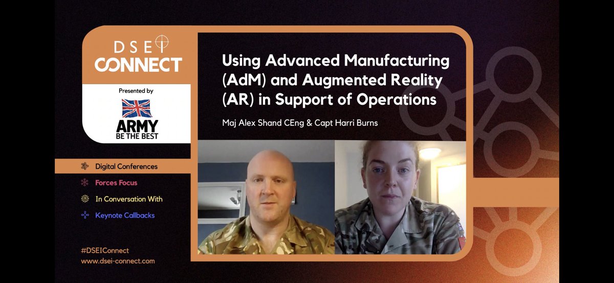 _Al_Sha_'s tweet photo. Looking forward to presenting at the @TheIET insight week tomorrow. 

We will be giving an overview of what we are doing with #advancedmanufacturing and #AugmentedReality in the @Official_REME 

You can sign up and join us at https://t.co/Zkx8Dh23u3

#britisharmy #REME #AM https://t.co/QJiein7T1r