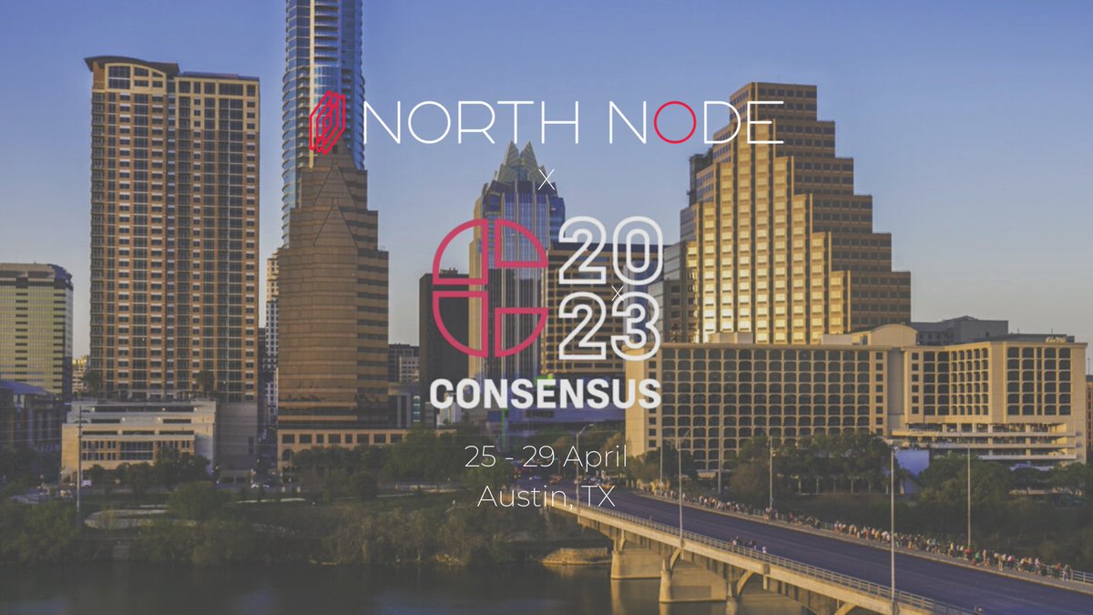 NorthNodeCap's tweet photo. Going to Consensus this week, we will be in Austin from April 25 - 29. 

Reach out to @DamianOwca @Stimpynmgm @AnnieTelleriaC if you would like to meet us there.

#consensus2023 https://t.co/KYB7nYkjOO