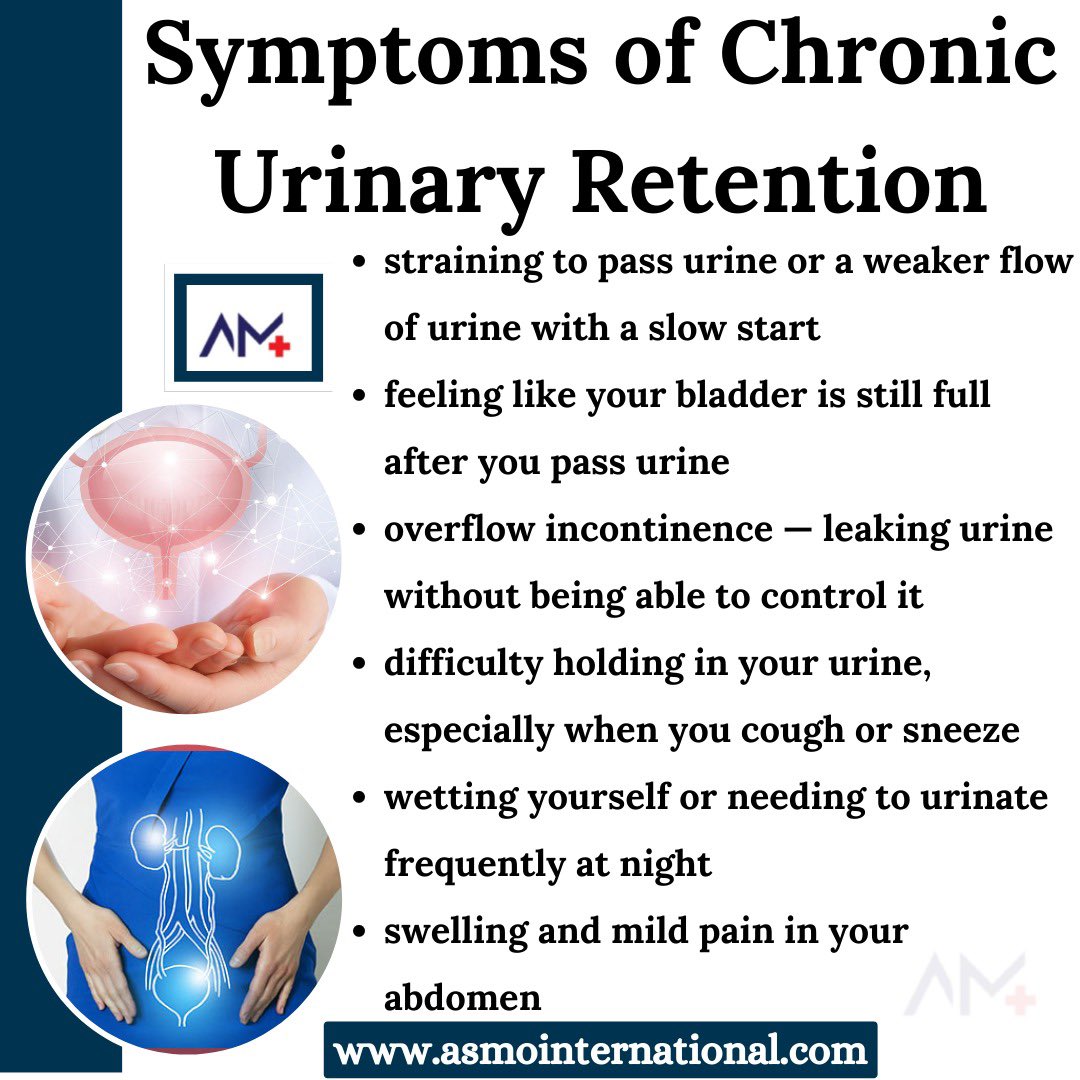 Symptoms of Chronic Urinary Retention
.
bit.ly/3nHERKo
.
#urinaryretention #chronicillness #urinarycatheter #urology #chronicpain #urinarytractinfection #bladderproblems #urinaryincontinence #invisibleillnesswarrior #bladderpain #bladderinfection #urinaryurgency #urinary