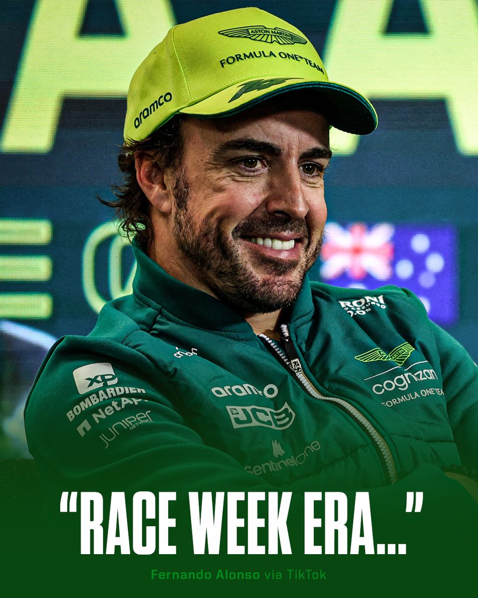 ESPNF1's tweet photo. Fernando Alonso knows exactly what he's doing 😅 https://t.co/mvfk0TOR07