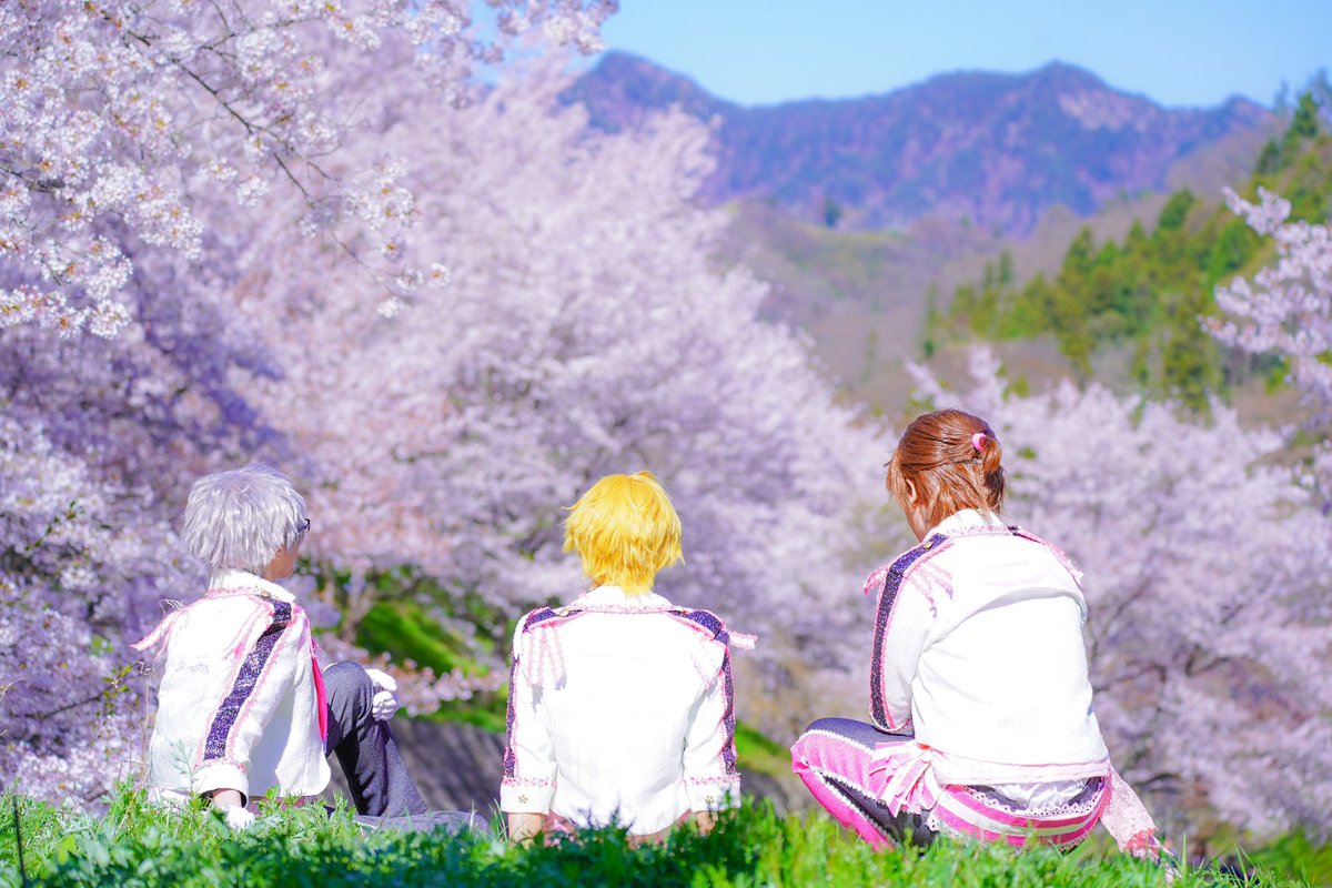 dddot0084's tweet photo. the idolm@ster sideM
旅立つ君へ贈るYELL!🌸S.E.M

michio hazama @aaookan 
jiro yamashita @yuyo06yuyo 
rui maita @dddot0084 

📷 @KANUKO_p https://t.co/TwV6l4VkI7