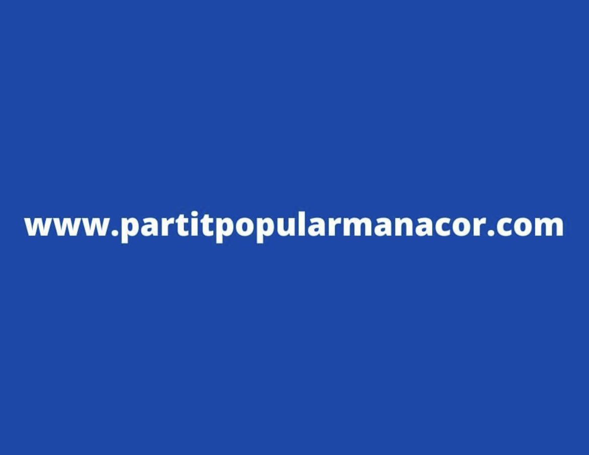 ManacorPp's tweet image. Ja tenim la pàgina web llesta per consultar.

Hi trobareu les propostes electorals, la candidatura, vídeos i també el nostre contacte per si ens heu de menester 🙌🙌🙌

partitpopularmanacor.com

#AraManacor #PartitPopularManacor #PartitPopular