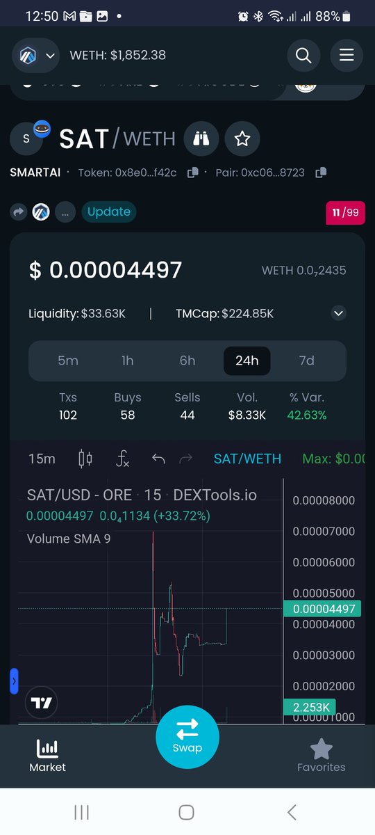 RAPHEALAPRINCE's tweet photo. If you joke with this project, you will miss a lot. This is just the beginning of what to expect this week.....I told you all $1M market cap is loading this week,position yourself now or you fomo later above $1M Market cap #BULLISH ✍🏻✍🏻✍🏻✍🏻✍🏻 https://t.co/lXrs6eXuJi