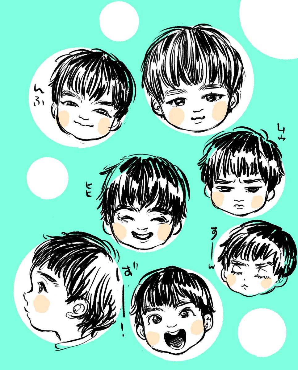 1歳児らくがき 