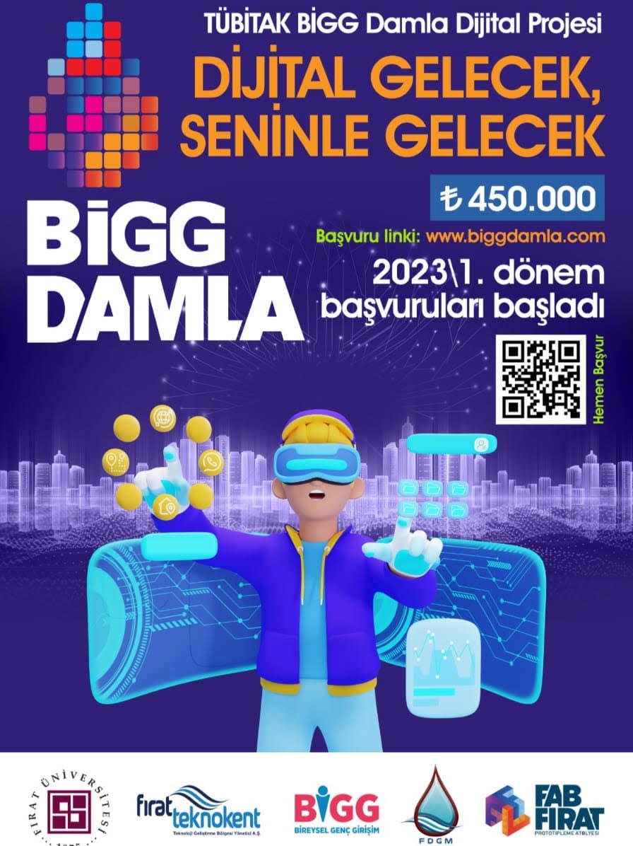 2023-1 TÜBİTAK BİGG 450 Bin Tl Kuruluş Desteği Veren Proje Başvuruları Başladı!
Siz de teknoloji tabanlı iş fikirlerinizi ticarileştirmek ve 450.000 TL kuruluş sermayesi yardımı programına başvurmak için biggdamla.com adresine girerek başvuru yapabilirsiniz.