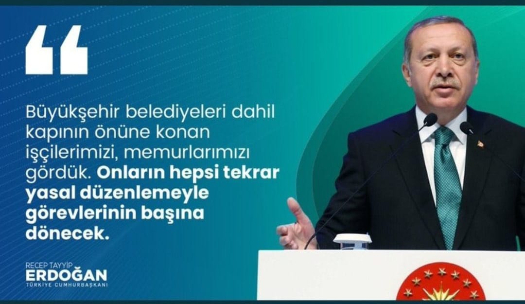 CHP Tarafından Kamudan Haksız Yere Çıkarılan Personellerin Mağduriyetini Giderecek, Konuyu Cumhurbaskanimiza Hatirlatacak Bir Baba Yiğit Yokmu ? On binlerce Mağdur Hala Bekliyor <a href="/Akparti/">AK Parti</a> <a href="/akpartiistanbul/">AK Parti İstanbul</a> <a href="/ErbakanFatih/">Dr. Fatih Erbakan</a> <a href="/iletisim/">T.C. İletişim Başkanlığı</a> <a href="/tevfikgoksu/"></a> <a href="/osmannnurika/">Osman Nuri Kabaktepe</a> <a href="/RTErdogan/">Recep Tayyip Erdoğan</a>