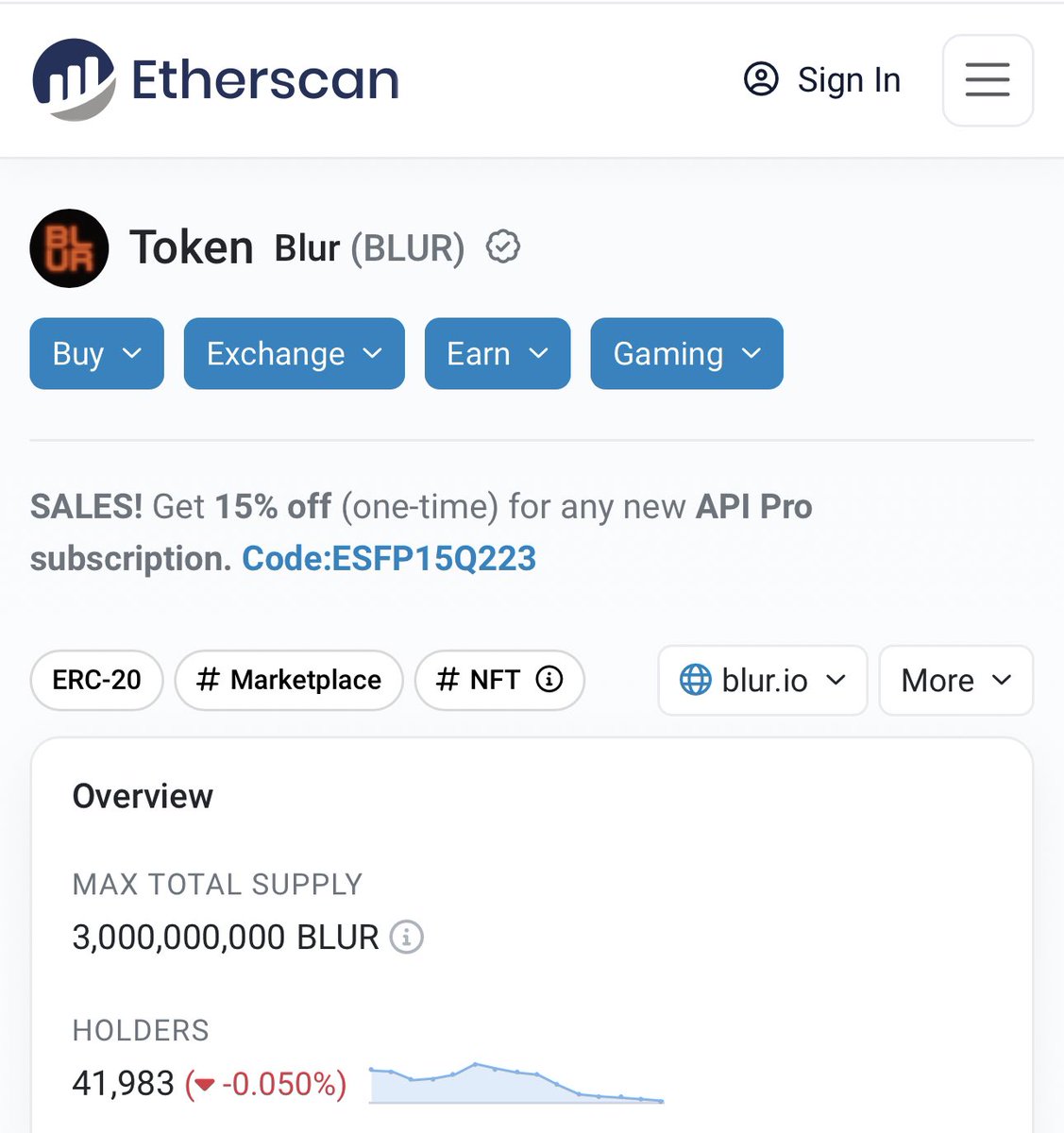 _TeeJJ_'s tweet image. So $pepe officially has more holders than $blur now. 

Blur was a hugely marketed free airdrop to all active NFT wallets. Pepe was launched in peak bear market…

Do with this information as you will 🐸
