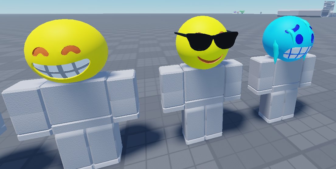 DevGalactus's tweet photo. I made 3 more emojis. Looks cool to me.
Roblox approve my application for UGC creator please!!:)
Made by @DevGalactus (qwertik3000 - roblox name)
#blender #RobloxDev #RobloxUGC https://t.co/hAmxD8peAk