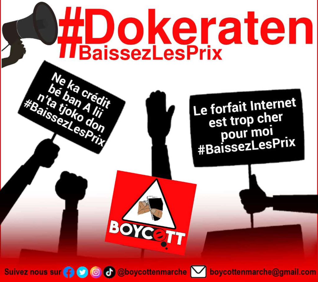 Fatittystar's tweet photo. Je me demande si les responsables des tarifs internet au Mali ont déjà entendu parler de la notion de tarifs raisonnables et justes. Ce serait bien de les appliquer enfin  ⚠️

#Dokeraten 
#BaissezLesPrix https://t.co/ZpL7MKjFpd