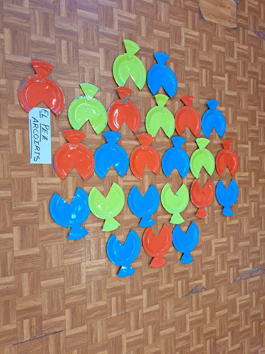 En conmemoración del #DiaMundialdelLibro trabajamos el #cuento el pez de colores en tercero de #Infantil 
#lectura