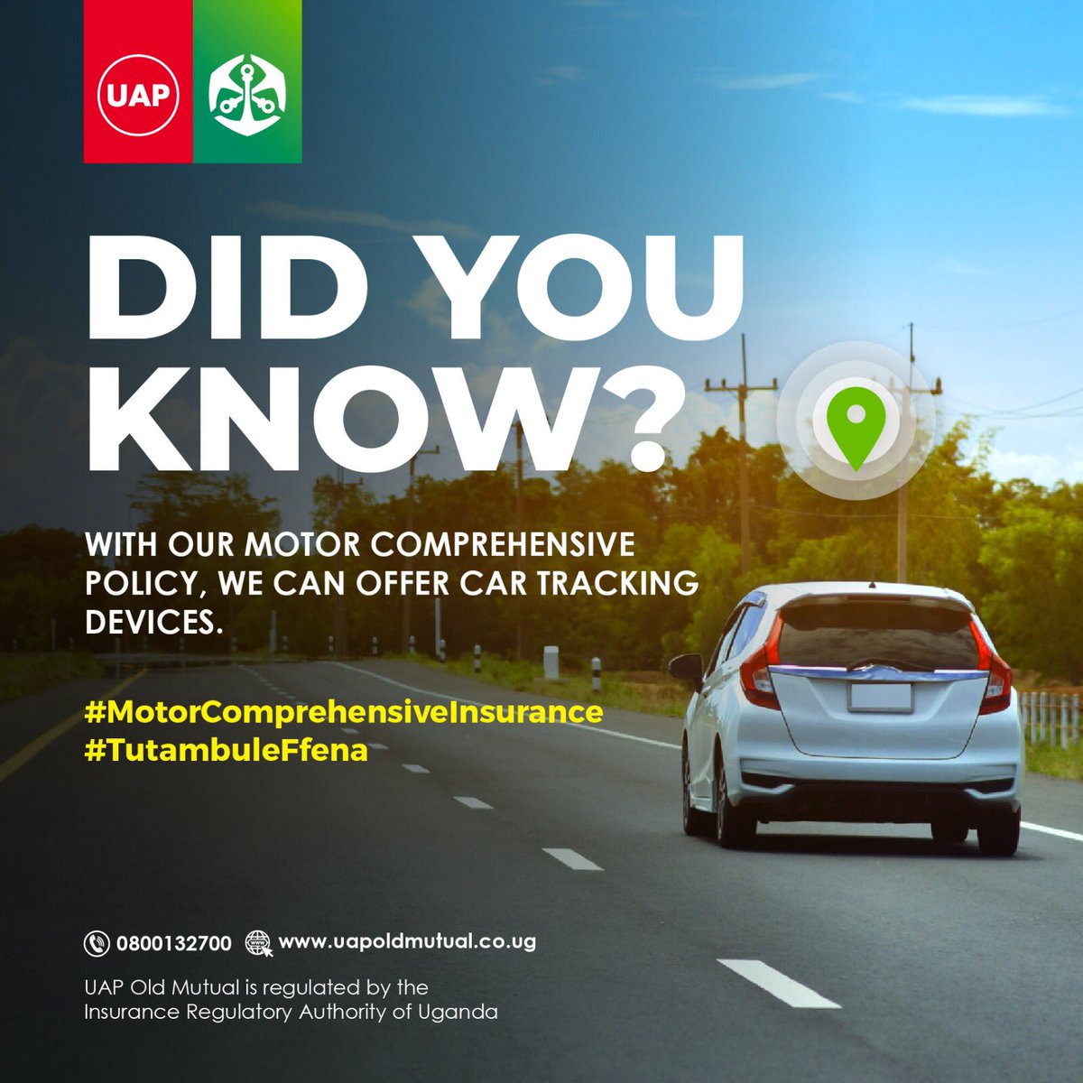 OldMutualUganda's tweet image. Our #MotorComprehensiveInsurance policy provides tracking services for your car.
 
#TutambuleFfena
 
Call 0800132700 or visit bit.ly/37xVlSr for more information.