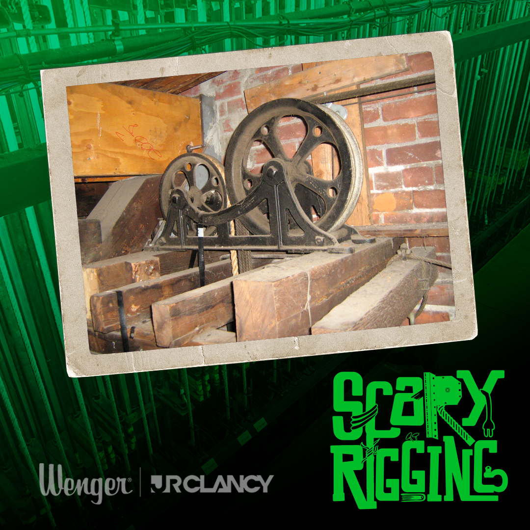 JRClancy1885's tweet photo. #ScaryRigging Yearly inspections not only help to make sure your rigging system is in good shape but also compliant with the most recent standards

Submit your scary rigging photos so we can feature them on our page! https://t.co/WJjpBg4MNz https://t.co/rOXsVYgutQ