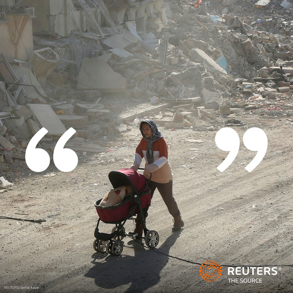 Pushing through the aftermath. Earthquake, Adiyaman, Turkey. The world’s most dramatic events, tol...