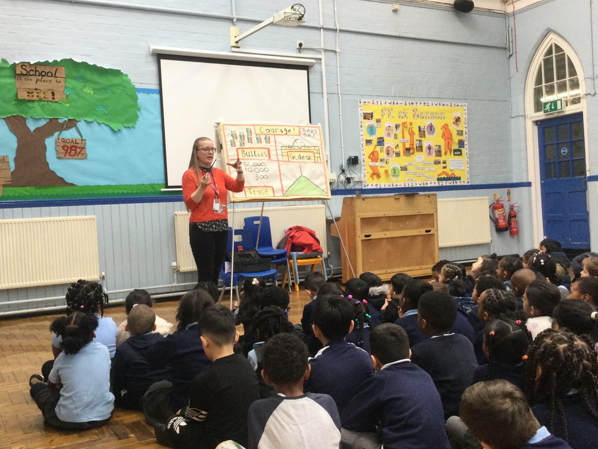 Benson School (@bensonschool) on Twitter photo A fantastic assembly delivered to all year groups by <a href="/Bham_City_Missn/">Bham City Mission</a> this morning.
The children enjoyed listening to the Biblical story of Gideon. Thank you for your visit. A fantastic assembly delivered to all year groups by <a href="/Bham_City_Missn/">Bham City Mission</a> this morning.
The children enjoyed listening to the Biblical story of Gideon. Thank you for your visit.