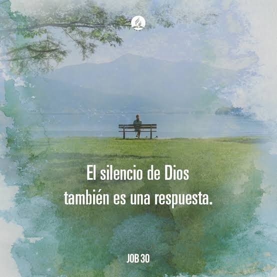 Job 30
Al igual que nuestra tendencia natural, Job malinterpreta el silencio de Dios como falta de preocupación e indiferencia. Job asume que el silencio de Dios significa el descontento de Dios.
Dios siempre esta al control.
#rpsp
#PrimeroDios