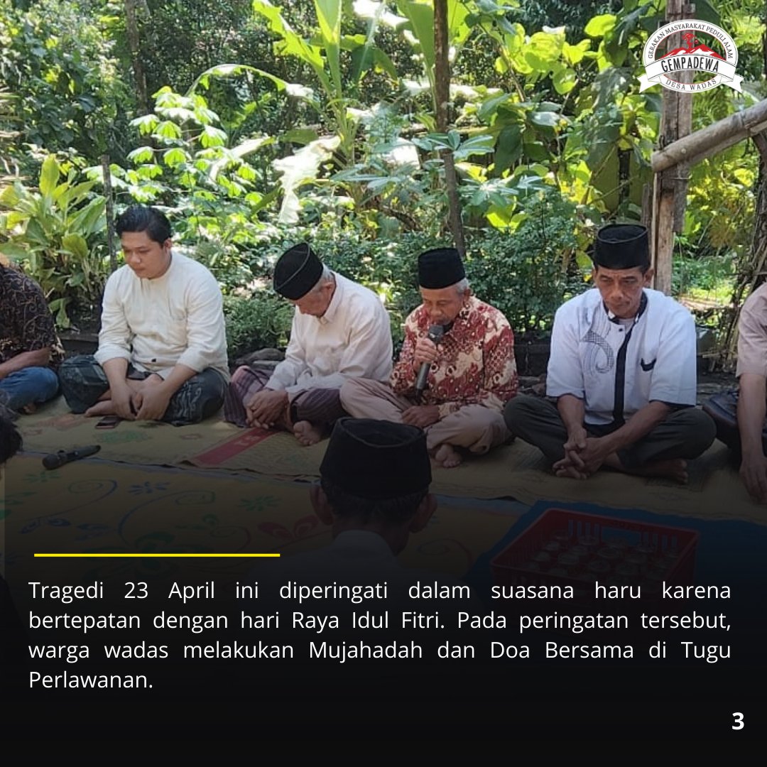 Wadas_Melawan's tweet photo. Menolak Lupa Represif Aparat dan Abainya Pemerintah, Ganjar Pranowo Terhadap Tragedi di Wadas 23 April 2021.

#WadasMelawan 
#WadasTolakTambang
#WadasKonsistenMelawan https://t.co/irxGhukgHd