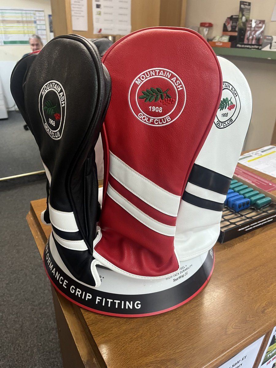 Crested headcovers now available <a href="/MountainAshGolf/">Mountain Ash Golf Club</a> supplied by <a href="/BrandFusionLtd/">Brand Fusion Int Ltd</a>