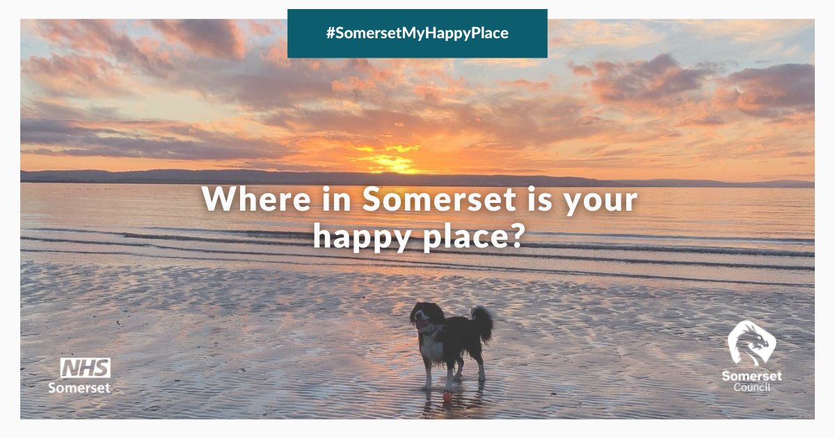 Get involved with #MHAW this year and share photos of places in Somerset that help you to feel calmer and happier – the photos you share will be used to create an interactive map that could help others.

Share photos using #SomersetMyHappyPlace

👉  orlo.uk/YY51H