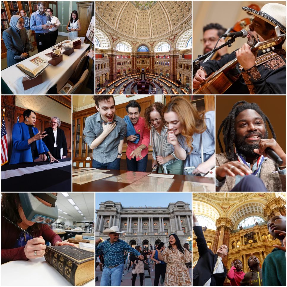 Carla Hayden (@libnofcongress) on Twitter photo Happy 223rd Birthday <a href="/librarycongress/">Library of Congress</a>!
This is YOUR national library.
History never stops so we are committed in collecting and preserving our shared stories, culture and heritage.
#NationalLibraryWeek Happy 223rd Birthday <a href="/librarycongress/">Library of Congress</a>!
This is YOUR national library.
History never stops so we are committed in collecting and preserving our shared stories, culture and heritage.
#NationalLibraryWeek