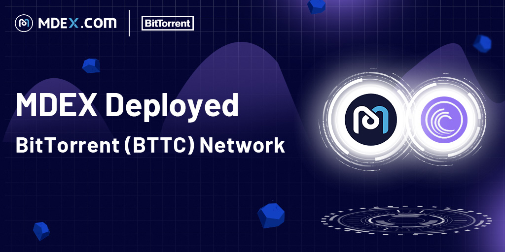 🔥Get ready🔥 🎉#MDEX has officially deployed the #BitTorrent Network on April 24, 2023 at 12:00 (UTC) 🚀Join us and win high APR rewards. 👇Details: bit.ly/41pVfDi @justinsuntron @HuobiGlobal @BitTorrent @trondao #DeFi #CrossChain #BTT