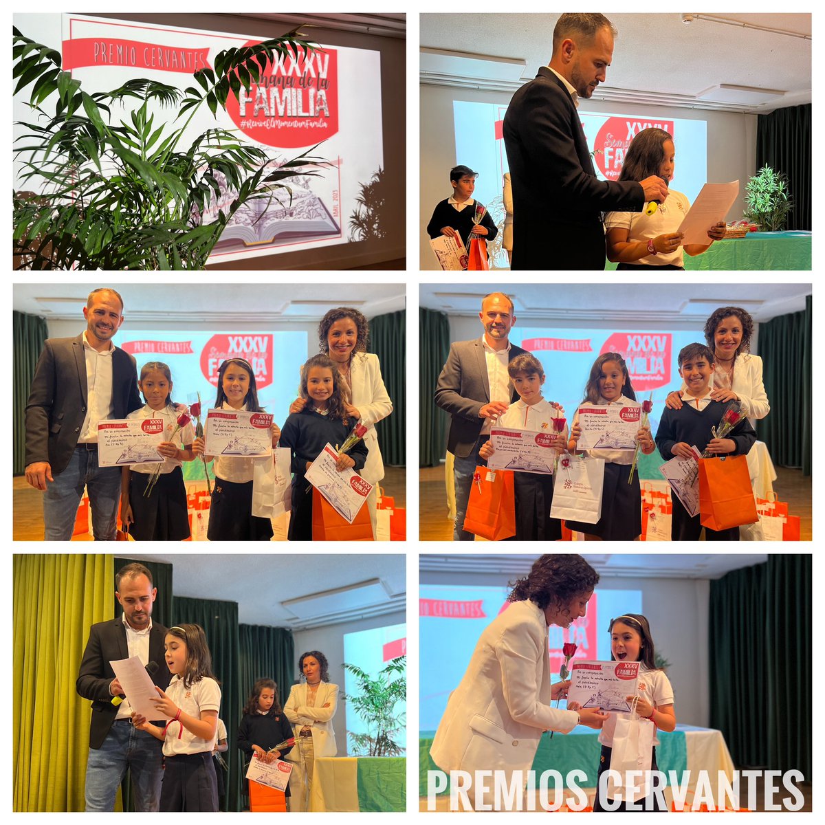 nazaretoporto's tweet photo. Celebración de la Estrella Literaria en la #XXVSemanaDeLaFamilia. Otorgamos los #PremiosCervantes y los #ShakespearePrize en Primaria. ¡Felicidades a todos por vuestra participación! https://t.co/HnZPxcm0bL