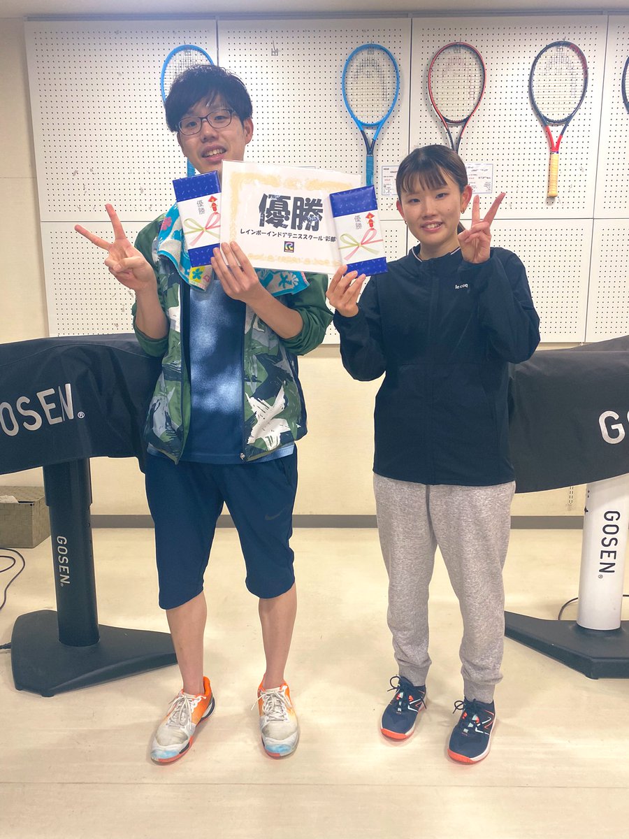 twimari0327's tweet photo. 1年ぶりの投稿📷💭 ̖́-
最高のペアを見つけて
高校の時よりテニス頑張ってます🎾
ヨボヨボになるまで続けたいな〜 https://t.co/9LawLgFkl8