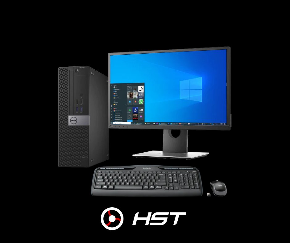 Are you an avid #Dell fan? We have plenty of #DellPCs on our site, including the Dell #OptiPlex 7040 PC Intel Core i5-6500 Monitor Bundle. 🖥️

Including...
✅ Monitor, Keyboard &amp; Mouse
✅ Windows 10 Pro installed
✅ 1 year warranty

Shop this #PC here! hst.co.uk/products/dell-…