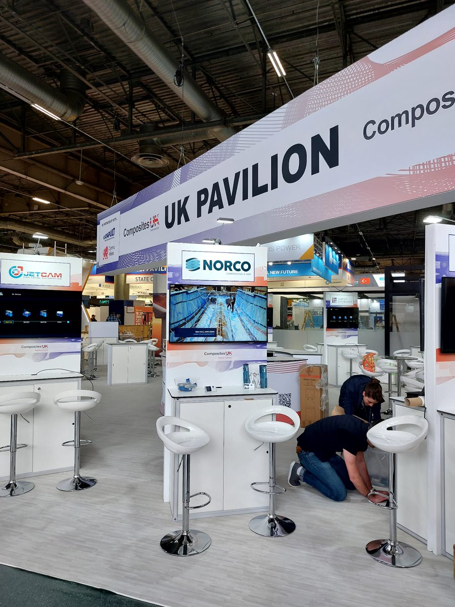 🚀 Gearing up for #JECWorld! Swing by Hall 6 Stand S52 in the UK Pavilion to discover our Composite Manufacturing solutions 💡 and chat with us. See you there! 🤝✨ #Networking #Innovation <a href="/JECComposites/">JEC Group</a> <a href="/compositesuk/">Composites UK</a>