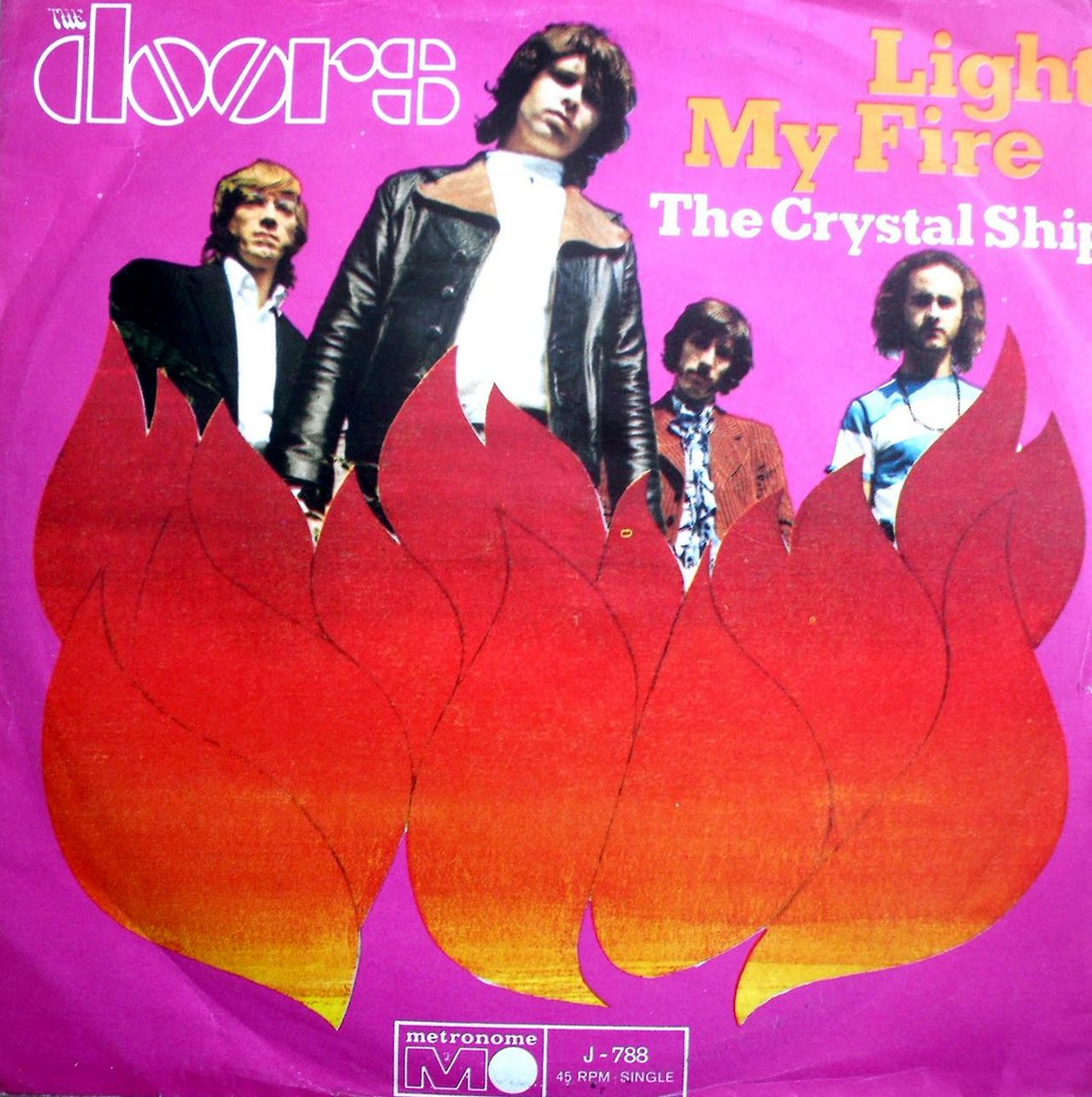 Hitos del Rock on Twitter "24041967 La banda The Doors edita el