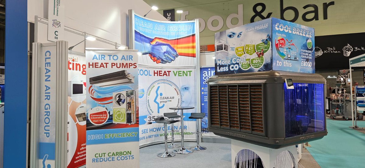 We're excited to be exhibiting at Food Expo 2023 at the NEC. Come and see us on Stand C88 to talk about how our #HVAC systems can create a better environment.
#fde2023 #HeatingVentilationCooling #Exhibition