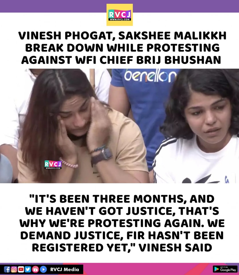 This is heartbreaking 💔

#WFI #vineshphogat #saksheemalikkh