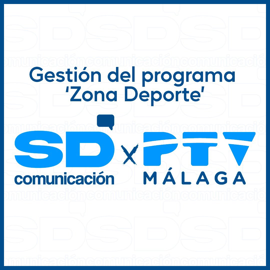 SdComunicacion's tweet photo. 📺  SD Comunicación producirá el programa 'Zona Deporte' de @PTV_Malaga 

👉🏼 El programa se emite cada lunes a las 21:00 horas y analiza toda la actualidad deportiva en Málaga

#WeAreSD https://t.co/s9MPbTOC6B