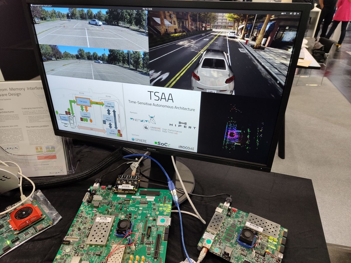 IMOCO4E's tweet photo. #TSN and #Virtualisation for #AI applications from #IMOCO4E project at Embedded World 2023

The research team lead by Marco Solieri and Benjamin Rouxel presented their latest innovations at Embedded World Exhibition &amp; Conference.

👉Read more here: https://t.co/MUtVkbOHPz https://t.co/zeezP2K7PZ