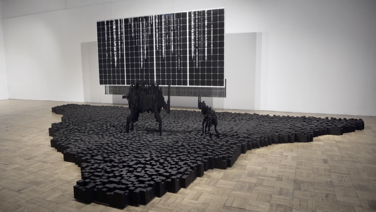 AlexeyMartins3's tweet photo. Black sun
2021
exhibition "living matter"
installation view at the the State Tretyakov Gallery https://t.co/sCt5MWYWkD