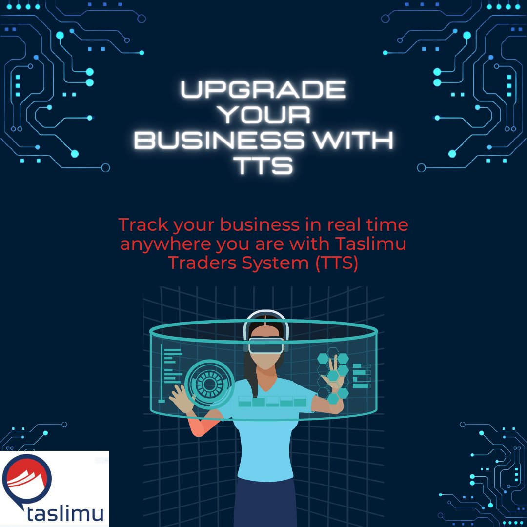 TaslimuCap's tweet photo. Sign up your business to enjoy the immense benefits of TTS that allows you real time monitoring of your business performance anywhere you are. Sign up on https://t.co/1d6D8yLtfK https://t.co/mjaj1YTnC4