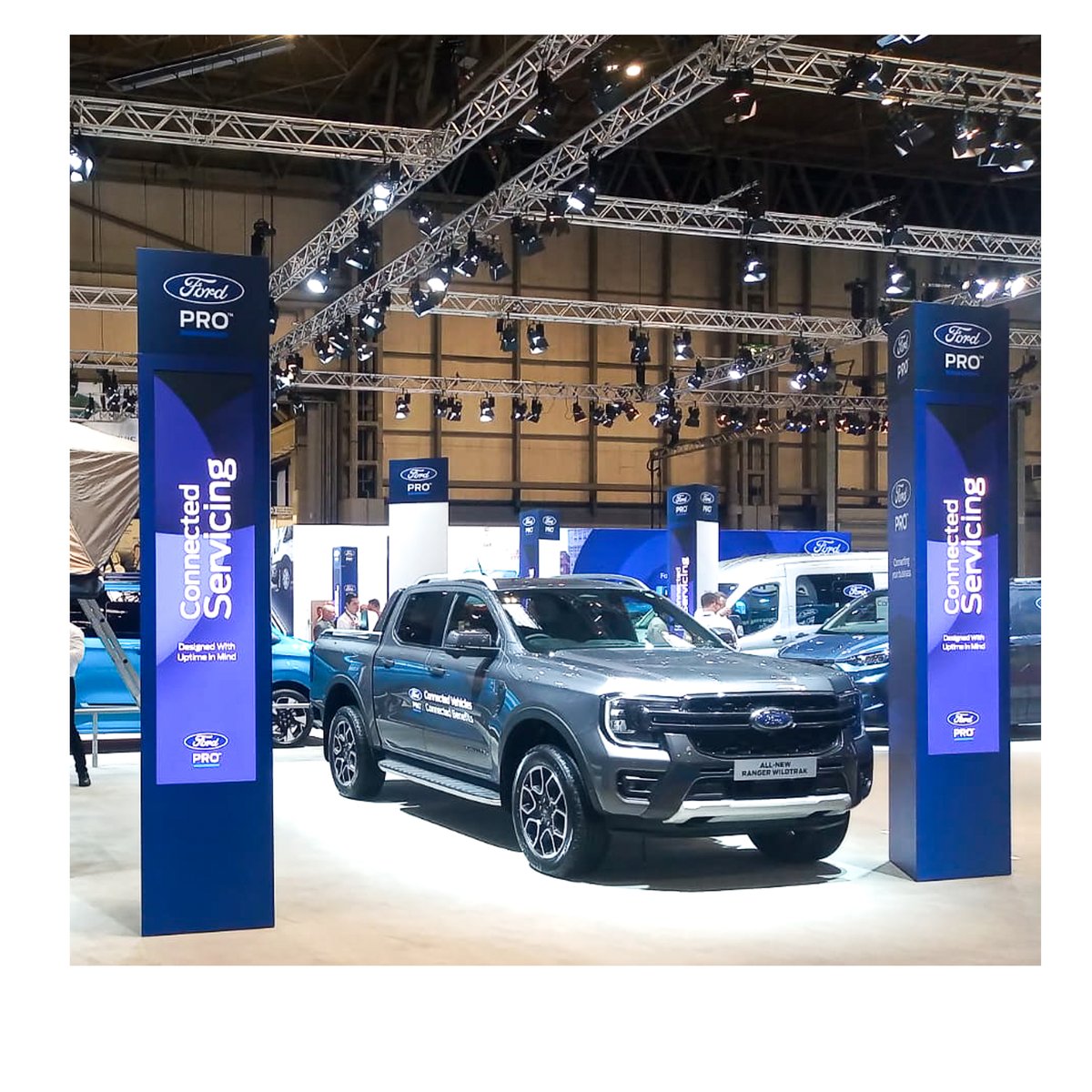 We loved working on this, and cannot wait to be back! Commercial Vehicle Show  … working with Jack Morton
#CVShow #commercialvehicles #CVShow2023 #Ford #CDMT #daylights #distro #whatwedobest #SLC #staticlightcompany