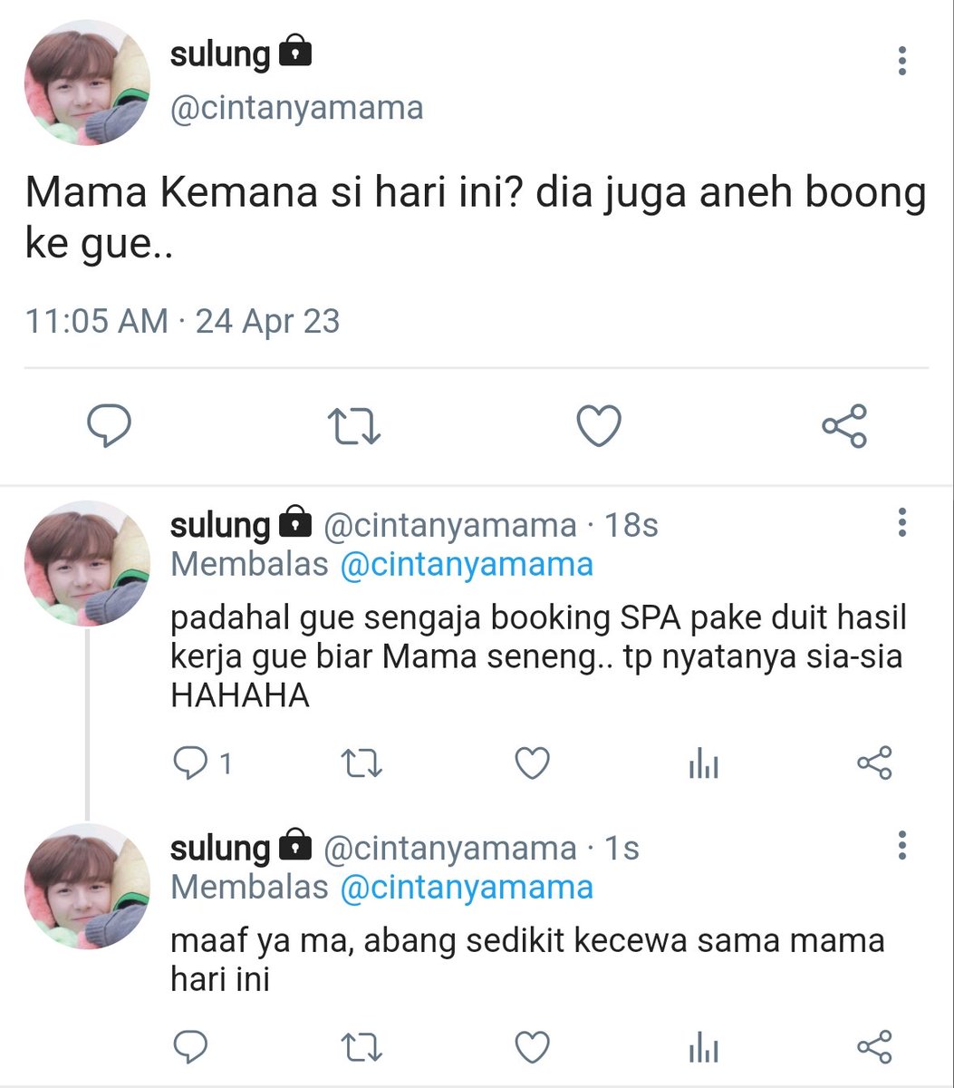 129. Sedikit kecewa