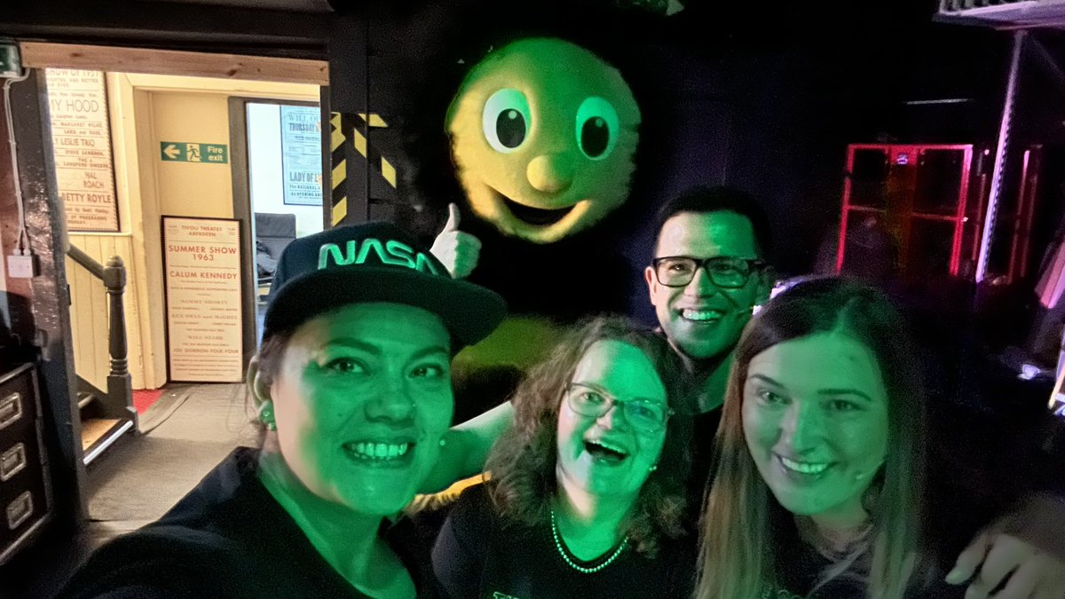 Ready to go on stage <a href="/TivoliAberdeen/">The Tivoli Theatre</a> in front of nearly 600 kids! #SRP2023