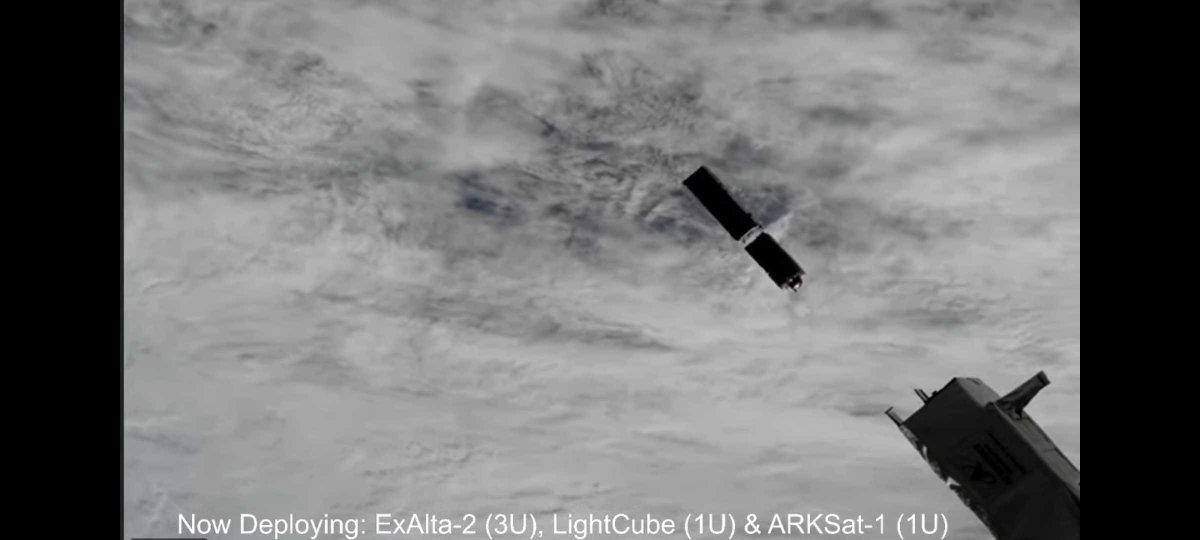Successful deployment of Ex-Alta2, YukonSat and AuroraSat from the @ISS via @Nanoracks today!
The Northern SPIRIT constellation, built by @AlbertaSat with YukonU. and Aurora Res.Inst., and 3 other Canadian cubesats from @csa_asc CCP program start their missions. 
Ad astra! #space