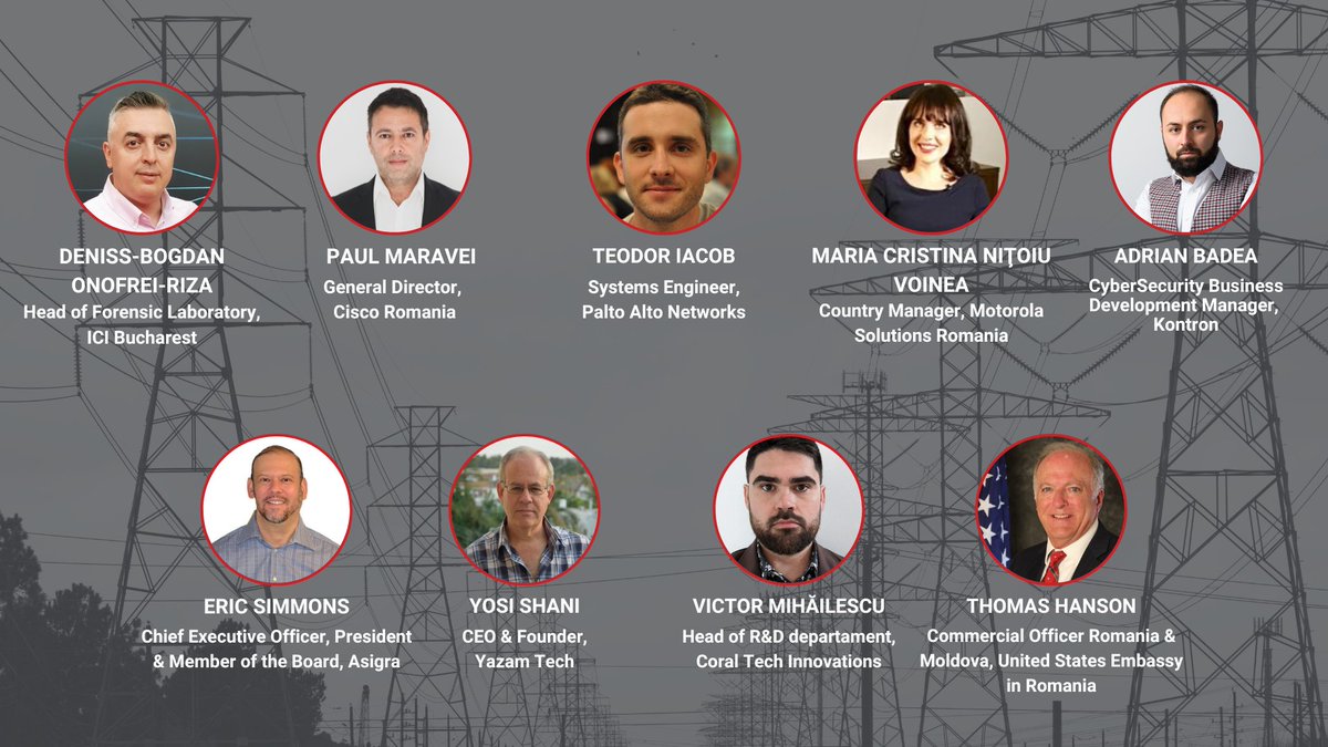 CipForum's tweet image. We are pleased to announce the speakers from „Unlocking the Digital Future – Product Presentation”.

Find the entire agenda here: cip-forum.ro/agenda/

#CIPForum #CIPForum6 #CriticalInfratructure #Resilience