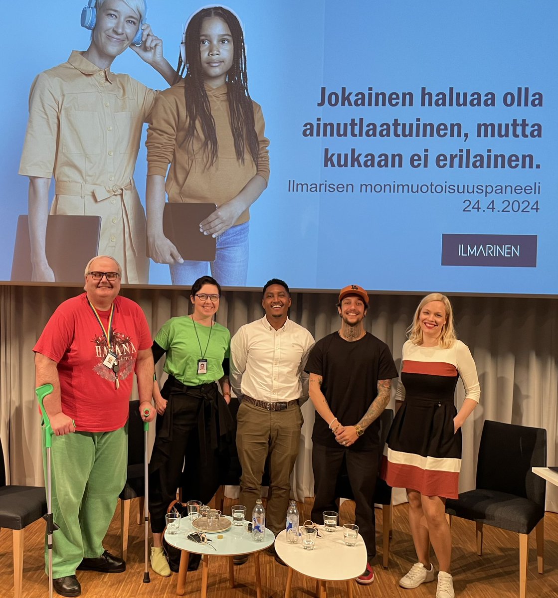 Kevään #monimuotoisuus paneeli päättyi juuri <a href="/ilmarinen_tweet/">Ilmarinen</a> Iso kiitos panelisteille ❤️ #yhdenvertaisuus #inkluusio #parempaatyöelämää
