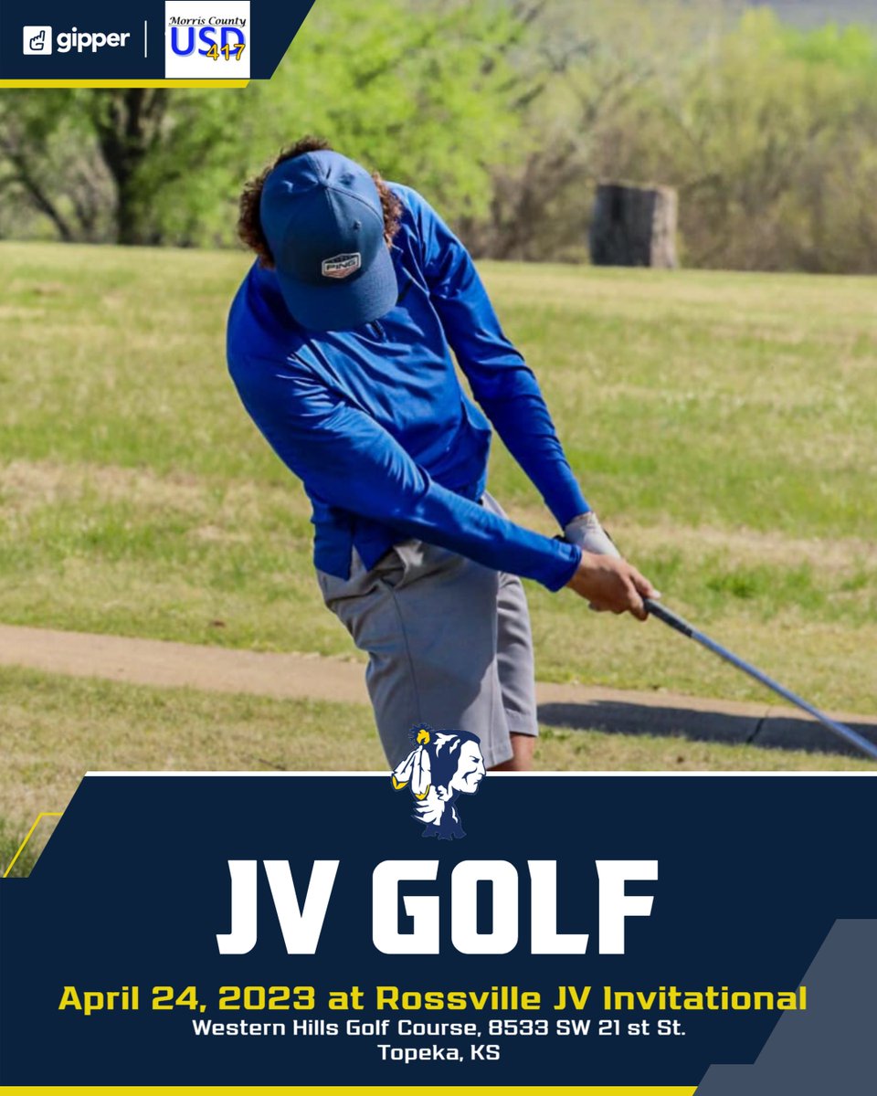 Good luck to the JV Golf team as they compete in the Rossville JV Invitational today! GO BRAVES!