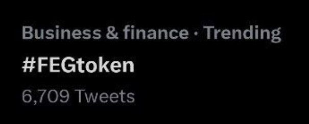 FEG_HH's tweet photo. $FEG #Trending

@FEGtoken 

#FEGtoken #FEG #BNB #BTC #Ethereum #crypto https://t.co/KVBdb83NPL