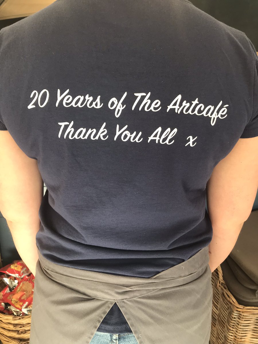 artcafe1's tweet photo. The Artcafe is 20 years old this week. A heartfelt thank you to all our customers and everyone who has ever worked here… even Liam!

Happy Birthday us!

#merseaisland #mersea #theartcafe #essexcoast #reallyhomemade https://t.co/JKDabK0cBj