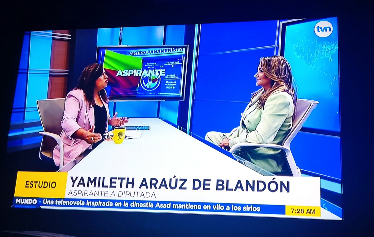 Desde <a href="/tvnnoticias/">TVN Noticias</a> <a href="/YamyBlandon/">Yamy Blandón</a> en vivo con <a href="/CastaliaPascual/">Castalia Pascual F.</a> sintonízala.