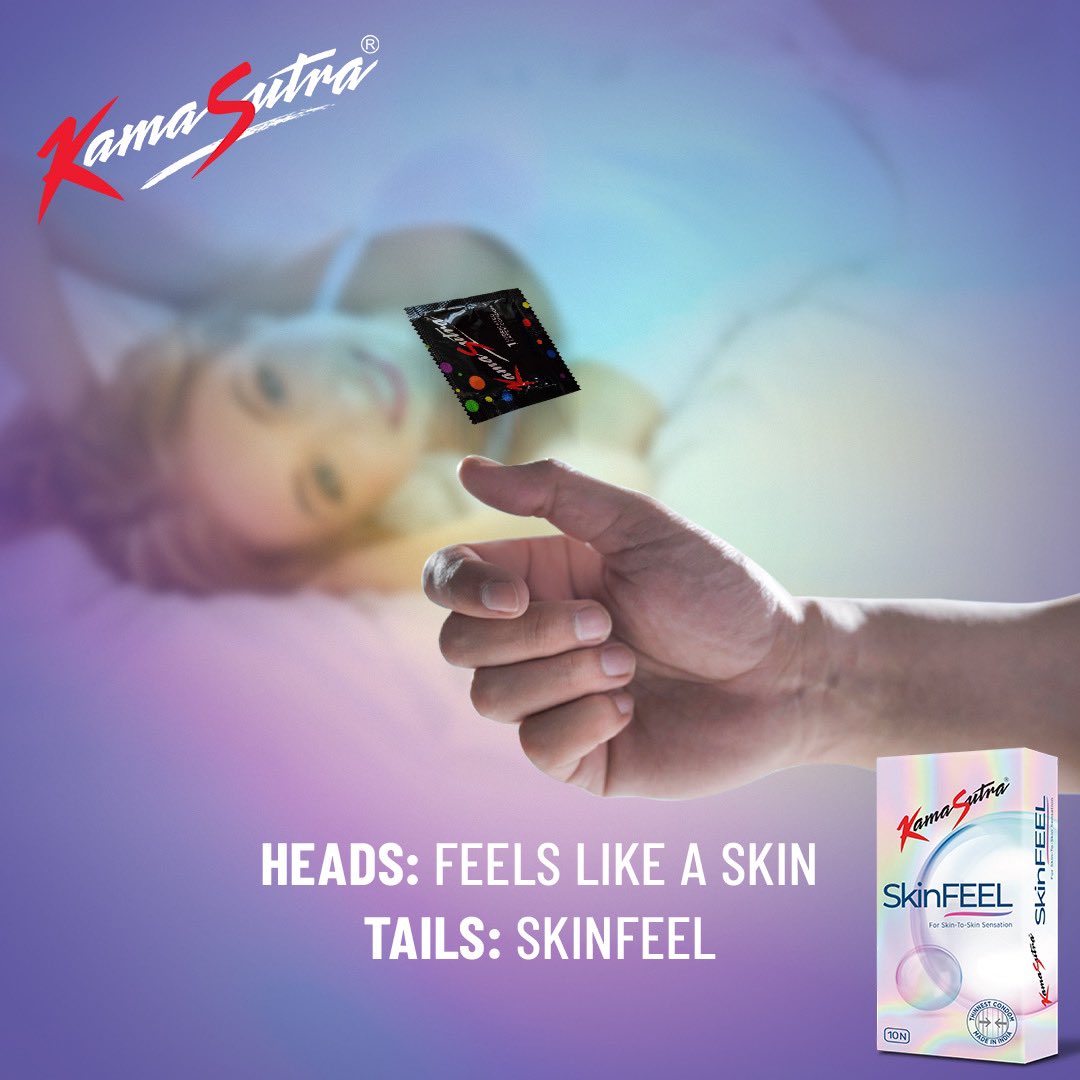 KamaSutra_In's tweet photo. Win her heart, win every single sensation🥰
With KamaSutra SkinFEEL it's always a win-win game.
#FeelItAll
.
.
#KamaSutra #KamaSutraCondoms #SkinFeel #SkinFEELCondoms #Love #Pleasure #Condom #Condoms #KamaSutraIndia https://t.co/9Ghr5cFeEZ