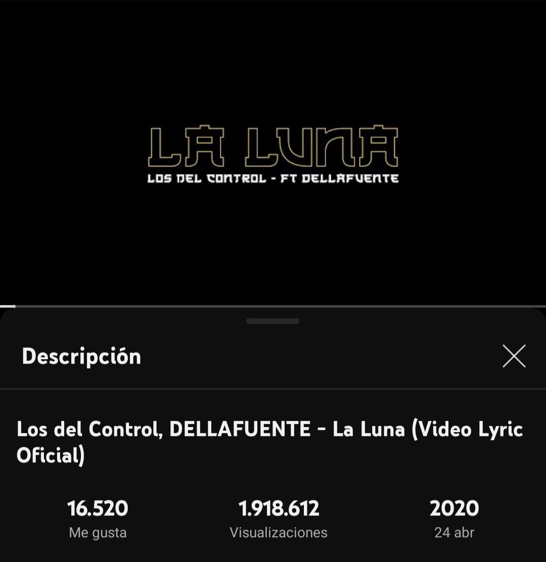 Un día como hoy hace 3 años salió "La Luna", de <a href="/losdelcontrolsp/">Los Del Control</a> y <a href="/Dellafuente_/">۞</a>.
youtu.be/eNFV_xovTHw