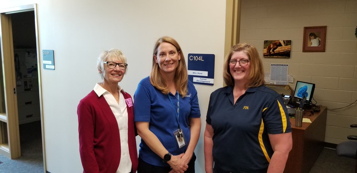 ohiomsw's tweet photo. MSW visited Pioneer Career Tech Center. They are knocking it out of the park with their work-based learning initiative. https://t.co/m9QZEQuooZ