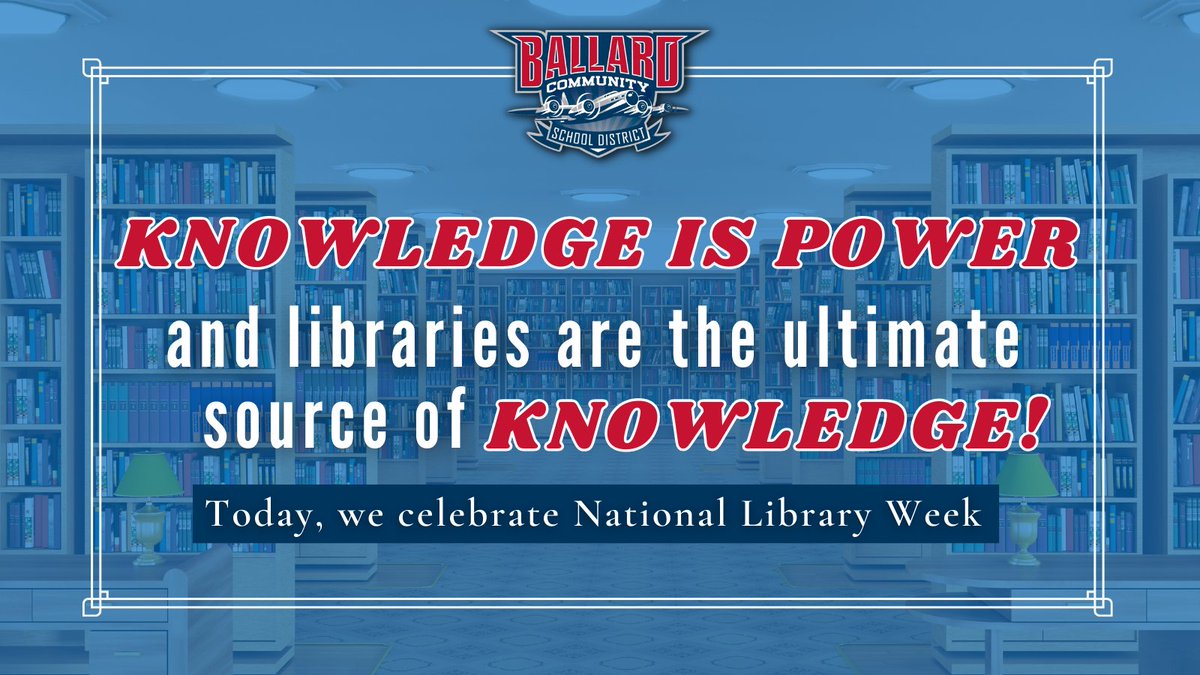 Knowledge is power &amp; libraries are the ultimate source of knowledge. 📖 Today, we celebrate National Library Week!

Visit the Huxley Public Library (huxleyiowa.org/public-library/) or Slater Public Library (slaterlibrary.org) this week!